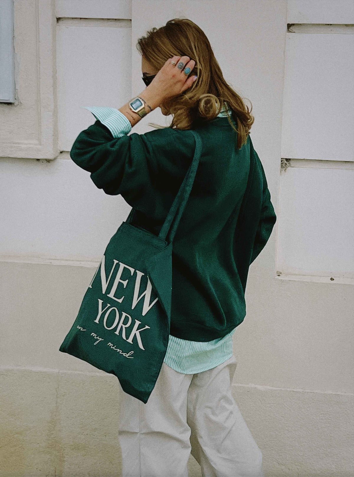 TOTE BAG ''NEW YORK & FOREST''